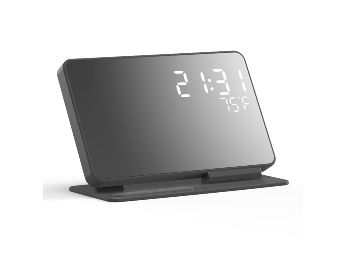 Soporte De Carga Inalámbrica 4 En 1 Con Reloj, Estación De Carga Para Iphone, Apple Watch Y Auriculares (negro)