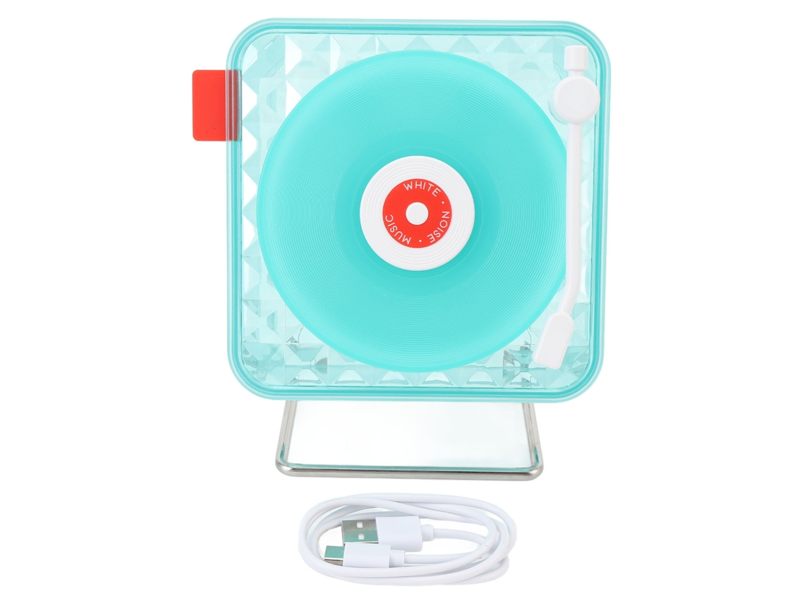 Altavoz Bluetooth Inalámbrico Con Sonido Envolvente 360, Ruido Blanco Y Luz Ambiental Rgb.