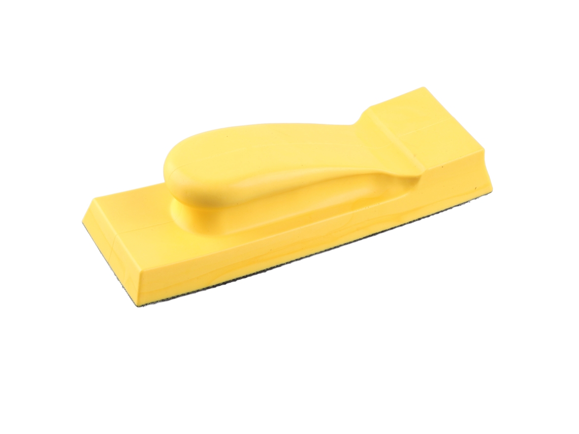 Bloque De Lijado Rectangular Manual De 198x70 Mm Con Almohadilla Autoadhesiva Para Pulir Madera.