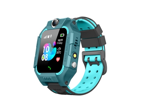 Smartwatch Z6F Kids Sos Phone Watch Ip67 Control remoto de fotos a prueba de agua para Ios Android Green