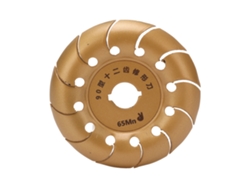 Disco Angular De 90 Mm Con 12 Dientes, De Acero Inoxidable, Para Tallado Y Pulido De Madera.