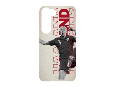 Funda Móvil Oficial Norges Fotballforbund Compostable Base para Samsung Galaxy S23 PHONECASES3D Blanco
