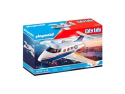 PLAYMOBIL City Life Jet Privado (Edad Mínima Recomendada: 4 años - 45 Piezas)