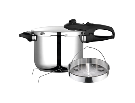 Olla de Presión FAGOR 6L (17 cm - Acero Inoxidable - Plata)