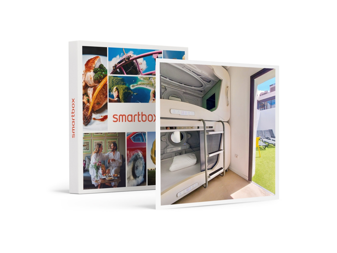 Caja Regalo SMARTBOX Atypicap Capsule Hostel: 2 noches en cápsula suite para 2