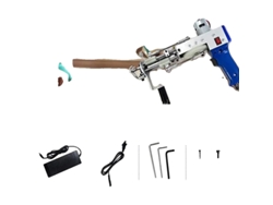 Pistola eléctrica para mechones de alfombras, 2 en 1, velocidad ajustable, altura de pelo personalizable (OEM)
