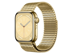 Correa para Apple Watch de 42/41/40/38 mm - Malla milanesa magnética con pasador de seguridad