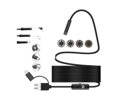 SZSMART  Câmara de Inspecção  Flexível Endoscópio USB Impermeável (3,5M - 8Mm 720P)