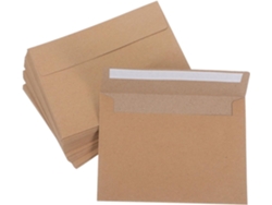 Juego De 50 Sobres Autoadhesivos De Papel Kraft Para Invitaciones De Boda Y Correspondencia