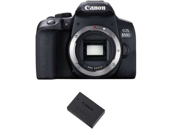 Kit Cámara Réflex CANON EOS 850D + 1 LP-E17