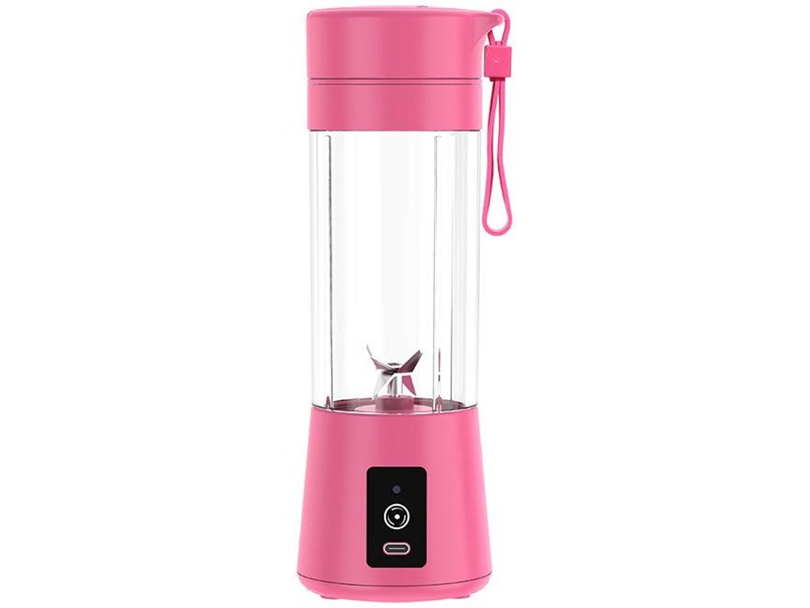 Licuadora Portátil, Mini Licuadora Personal Para Batidos Y Batidos, Exprimidor De Frutas Recargable Por Usb CHRUI Rosa