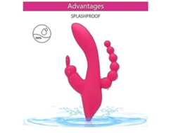 Vibradores Para Tu Clítoris Y Punto G Con Función De Empuje 7 Potentes Modos De Vibración Recargable Por Usb Versión Actualizada Rosa Lalamoli