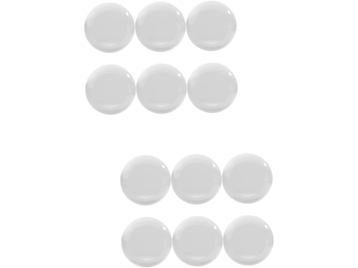 Juego De 12 Tiradores De Puerta De Silicona Reutilizables, Silenciosos Y Adhesivos Para Montaje En Pared, Resistentes A Los Golpes.
