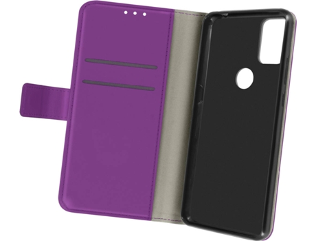 Carcasa Alcatel 3X 2020 AVIZAR Función Soporte Morado