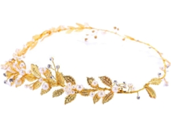 Corona De Boda Y Cristales, Tiara Dorada Para La Novia Y Las Damas De Honor, Accesorio Para El Cabello