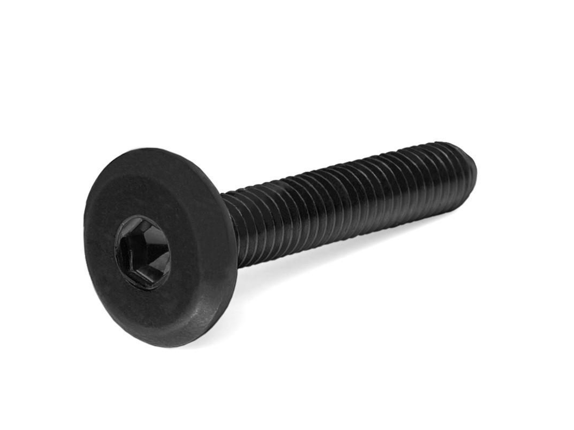 Tornillo cegas cabeza plana allen negro largo 60mm diámetro 6mm UCAFIX