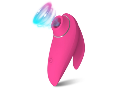 Potente vibrador de succión, estimulador de vacío de clítoris de pezón, masturbador femenino (rojo) YIZHOOD