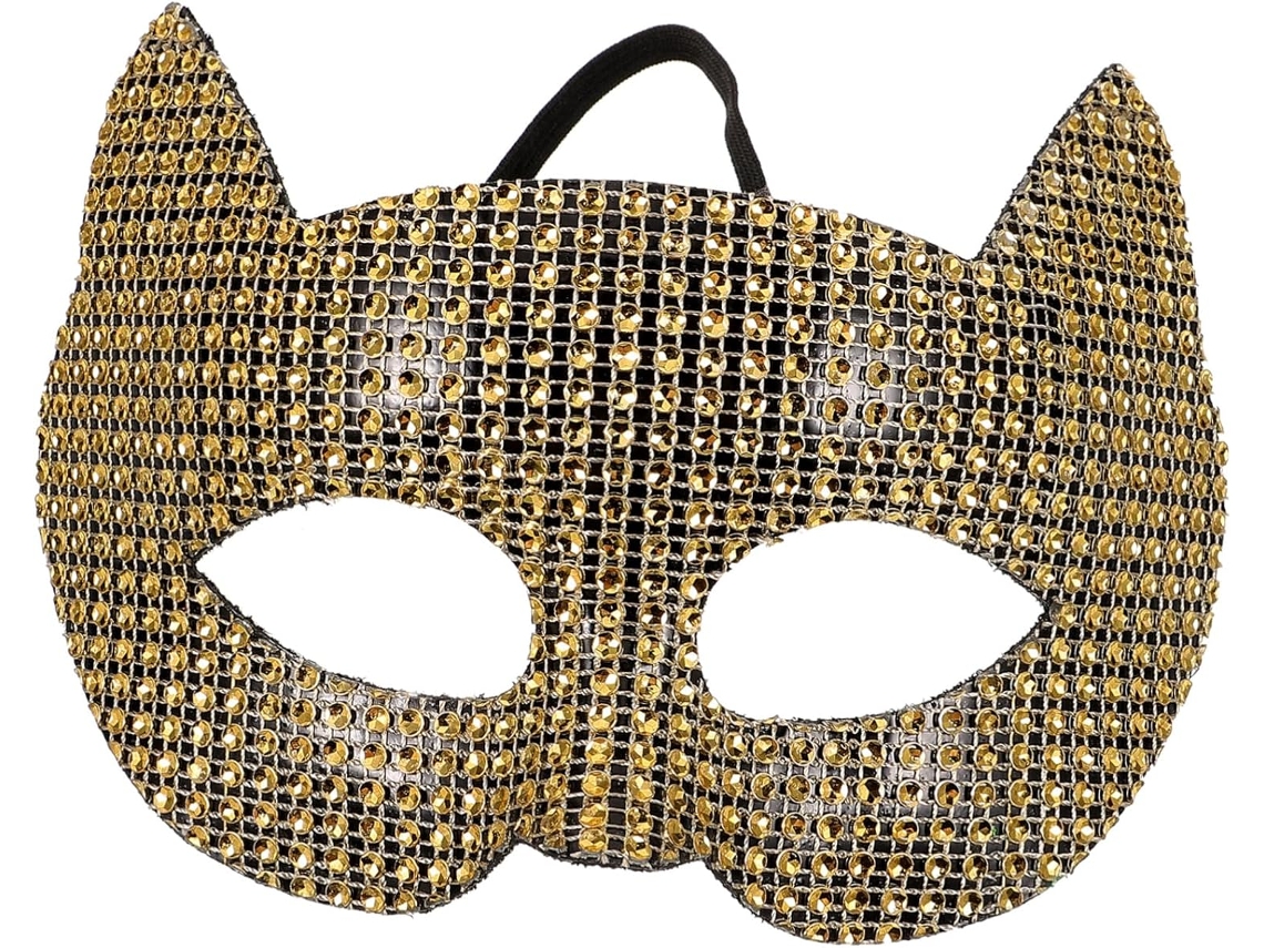 Máscara De Gato Para Cosplay Y Baile De Máscaras, Accesorio Decorativo Único, Diseño Creativo, Ligero Y