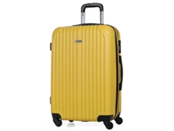 Maleta de Viaje ITACA Abs Rígida (Medio - 70 L - Amarillo)