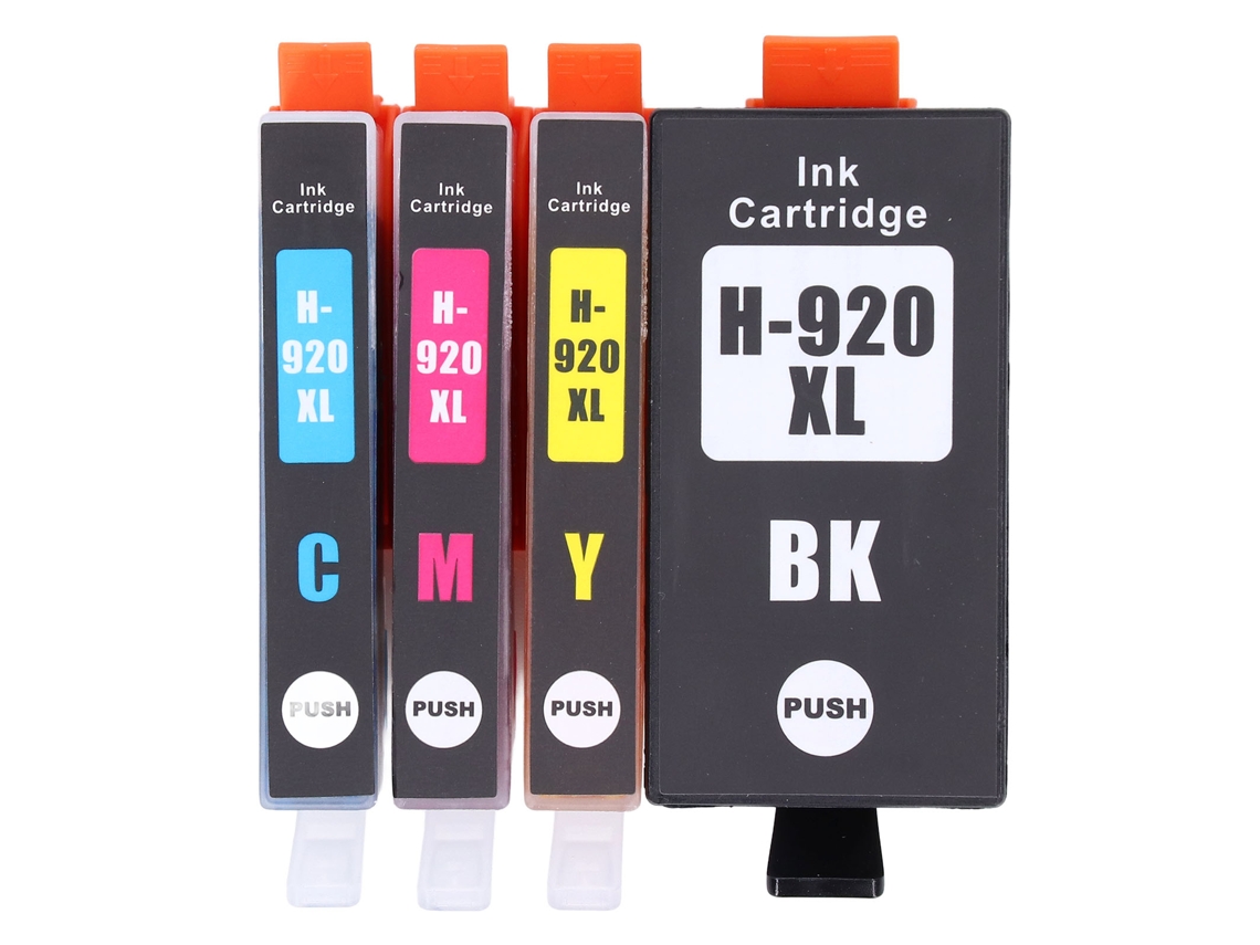 4 Cartuchos De Tinta Para Impresoras Hp Officejet 6000, 6500, 6500 Wireless, 6500a, 7000, 7500 Y 7500a