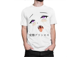 Camiseta Ahegao Face, Camiseta Anime Suu179xl - Tallas S M L Xl 2xl 3xl Xl