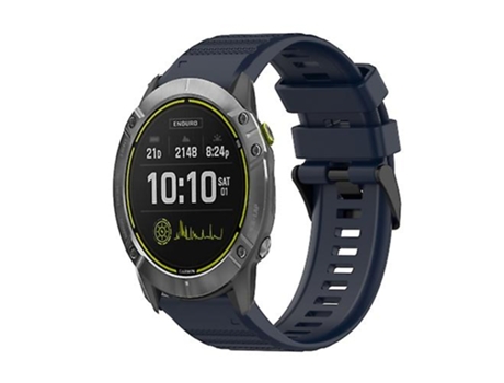 Correa Smartwatch Para Garmin Enduro 26Mm Azul Marino VENISYMLIS