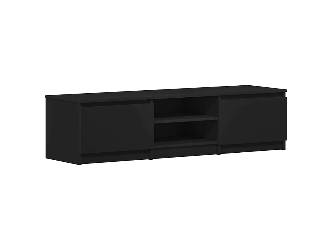 Mueble TV 140x40x35,5 cm Derivados de Madera Negro MAISON EXCLUSIVE