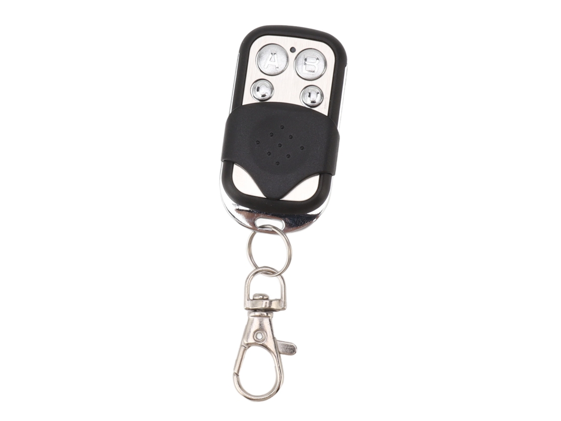 Mando A Distancia Universal Portátil Para Puerta De Garaje Con 4 Botones Y Soporte Para Llaves, 433 Mhz, Antiinterferencias.