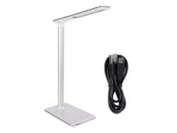 Lámpara De Escritorio (protección Ocular Con Carga Inalámbrica) Led Protección Ocular Plegable Lámpara De Lectura Táctil Lámpara De Escritorio Cargador Inalámbrico Usb