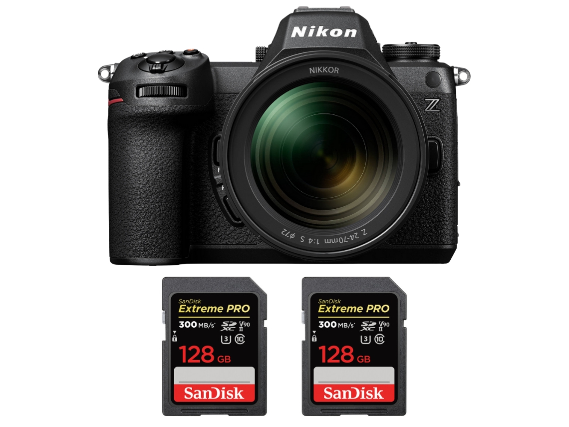 Nikon Z6 Iii + Z 24-70mm F/4 S + 2 Sandisk 128gb Uhs-ii 300mb/s + Ebook “20 Consejos Para Fotos Que Impactan”