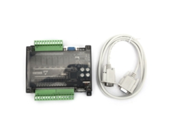 Placa De Controle Industrial Plc Fx1n-20mr Controlador Programável Com Cabo Serial 24v