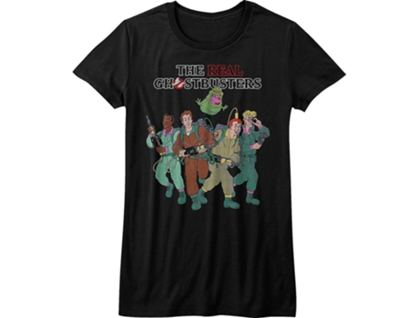 Camiseta ROCKINSTONE Junior Cast Real Ghostbusters (Algodón - S)