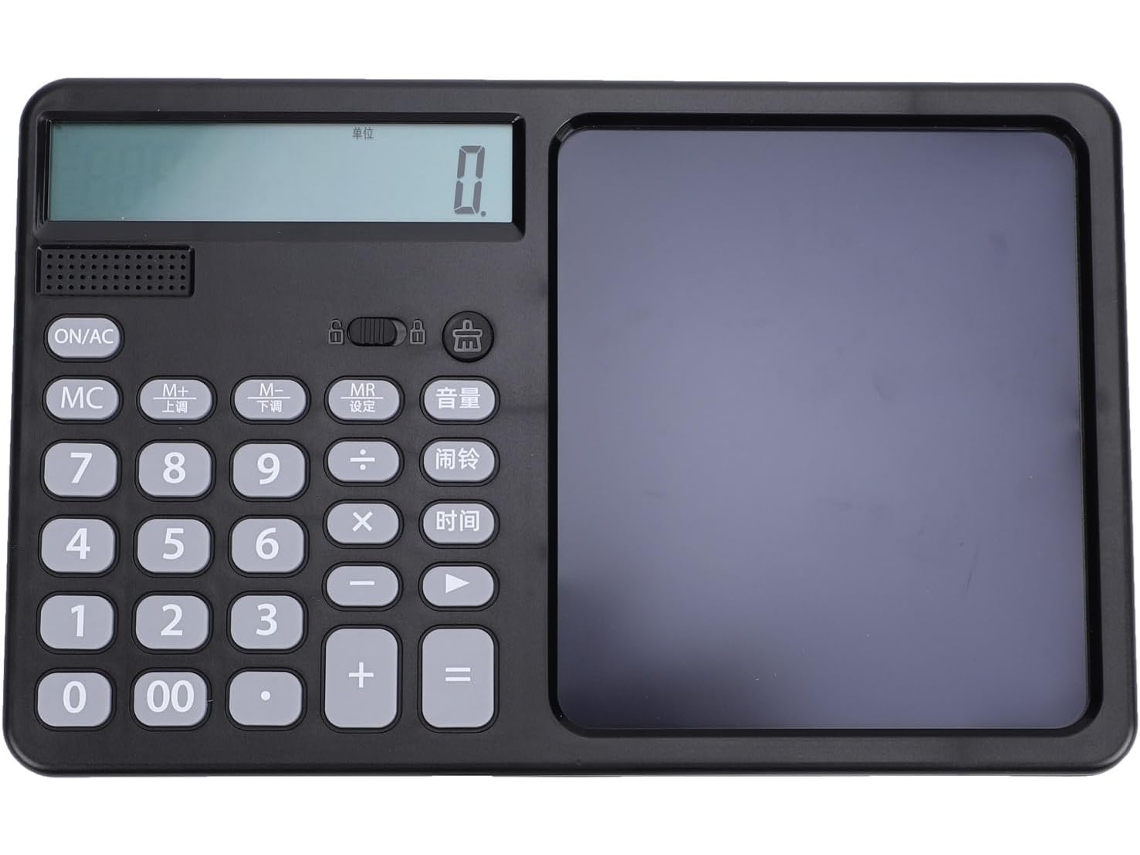 Calculadora Parlante Multifuncional Con Gran Pantalla De 12 Dígitos.