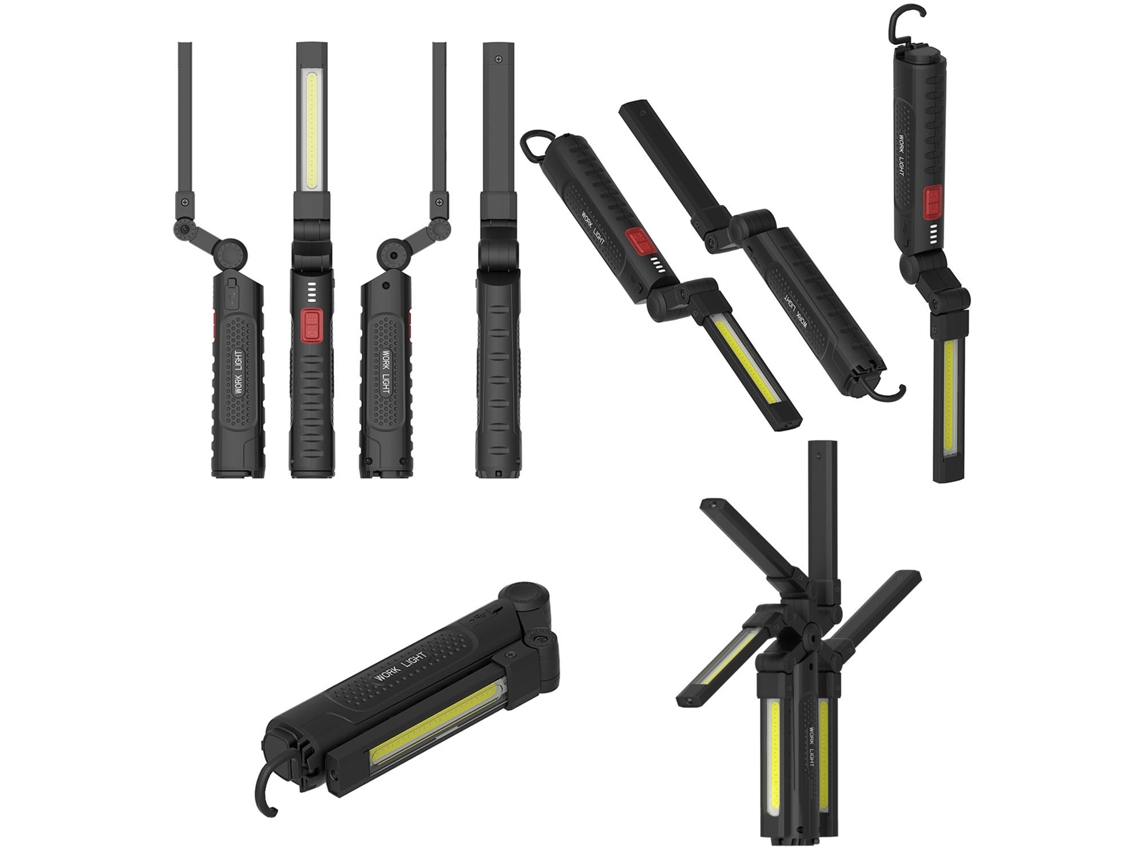 Lámpara Magnética Para Reparación De Automóviles, Superbrillante, Con 6 Modos, Recargable, Ip54