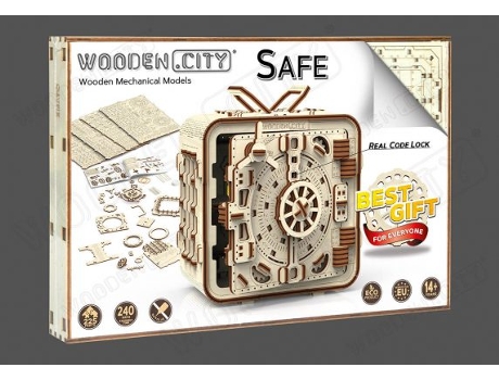 Puzzle WOODEN.CITY Safe Puzle 3D 202 pieza(s)