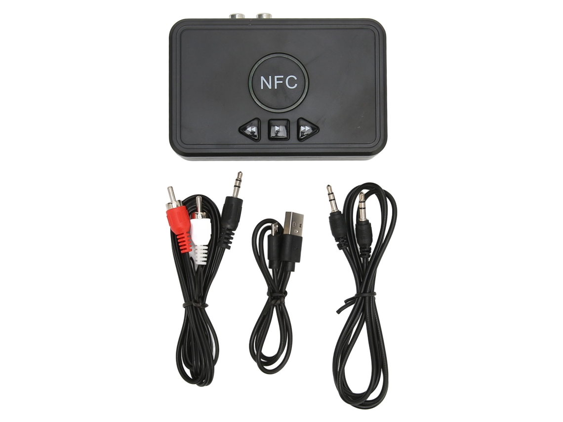 Receptor Bluetooth 5.0 Con Adaptador Nfc Estable Para Altavoces Domésticos Y De Coche. Compatible Con Sensor Nfc.