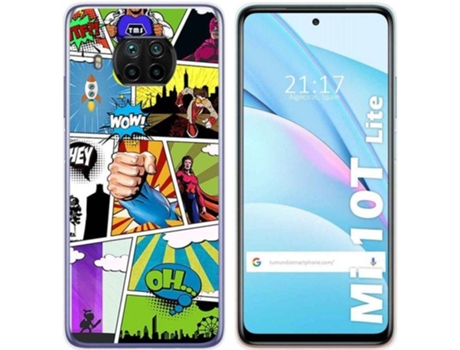Carcasa Xiaomi Mi 10T Lite TUMUNDOSMARTPHONE Comic Multicolor