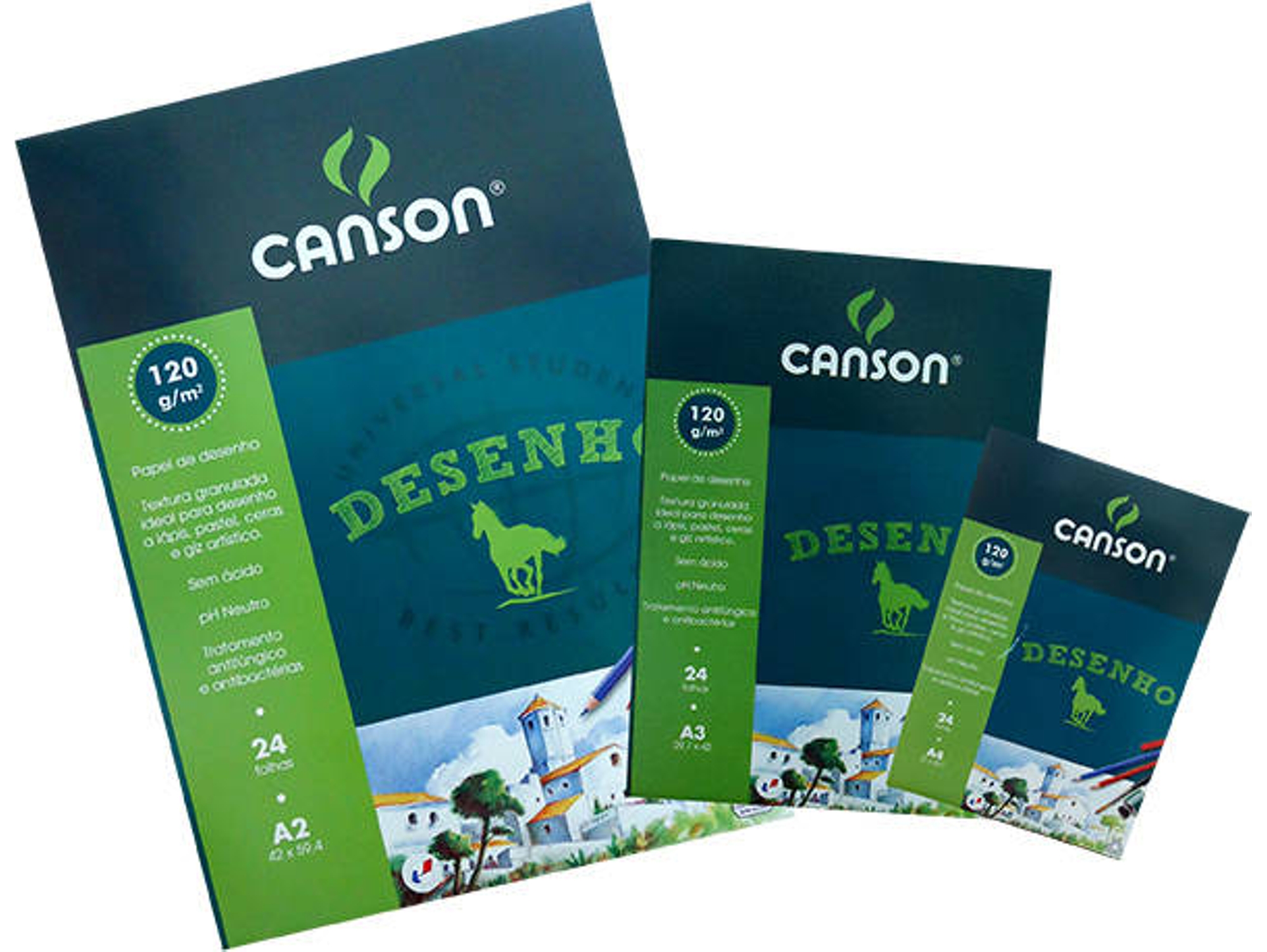Blocs de Dibujo CANSON (A3 - 24 Hojas)