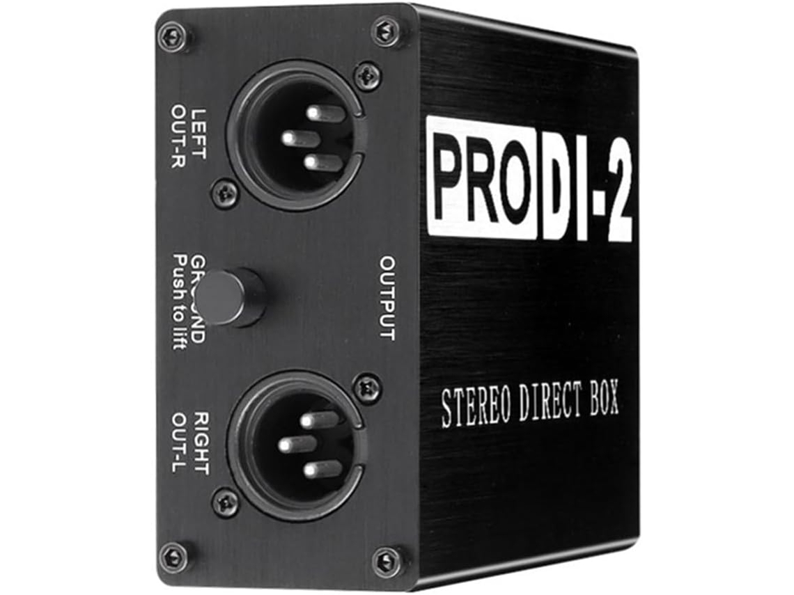 Caja De Audio Prodi 2 Con Entrada Directa Estéreo Pasiva