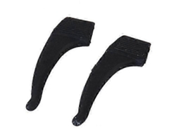 3 pares de ganchos de silicona antideslizantes para gafas Rosewell negros