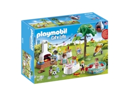 PLAYMOBIL City Life: Fiesta en el jardín - 9272 (Edad Mínima: 4 - 101 Piezas)