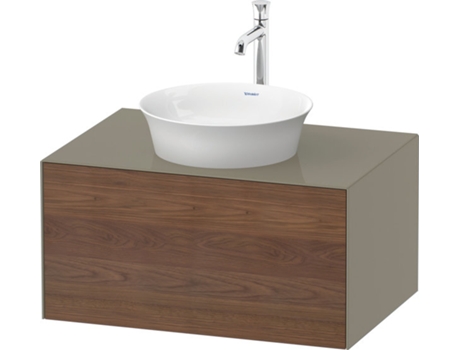 DURAVIT Tulip blanco, mueble de baño montado en la pared, ancho 800 x profundidad 550mm, con 1 extractor, con tecnología de punta, WT49750