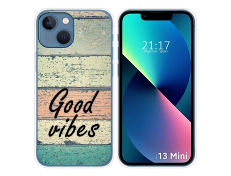 Carcasa iPhone 13 Mini (5.4) TUMUNDOSMARTPHONE Dibujos Multicolor