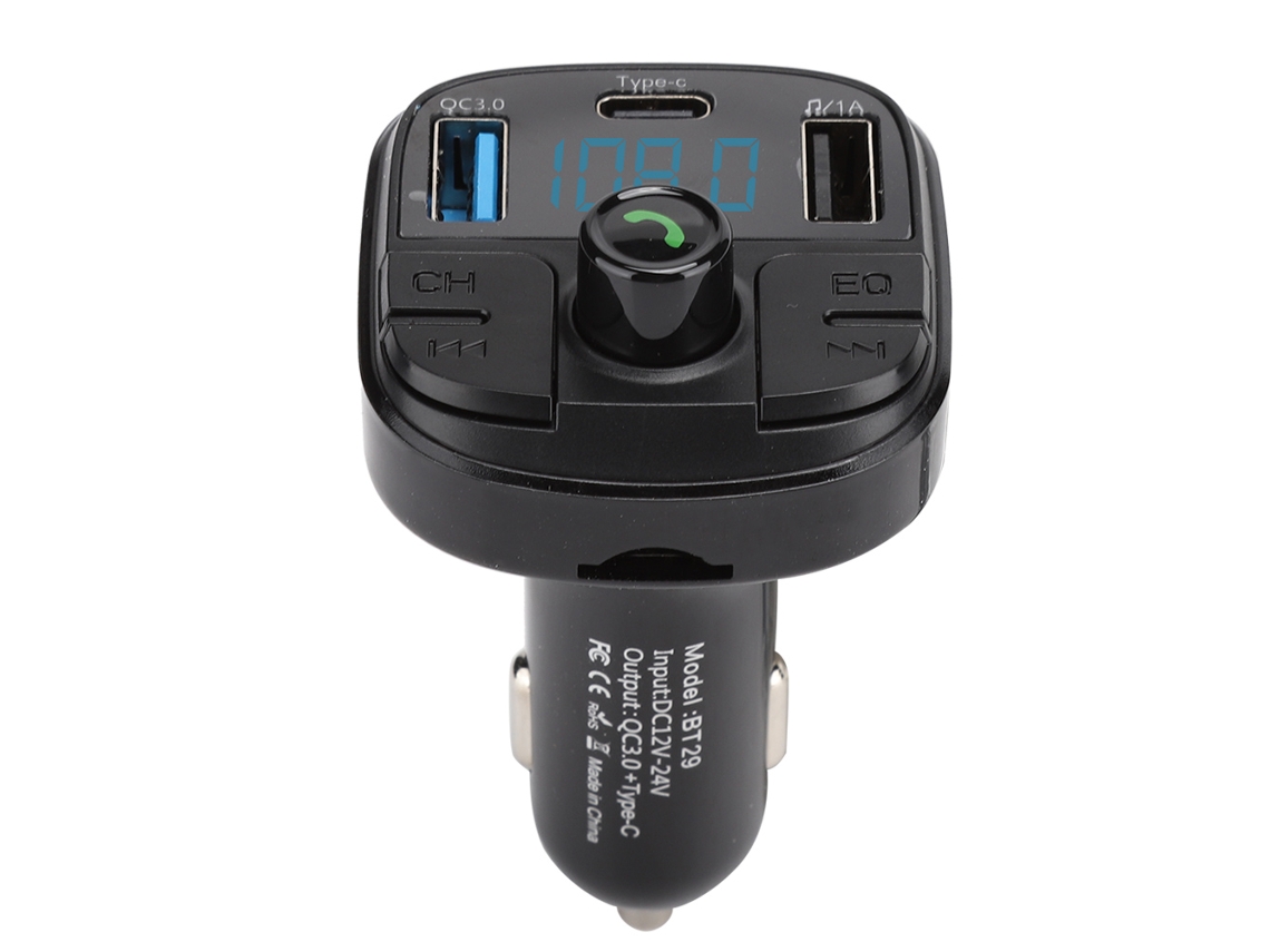 Reproductor de radio MP3 para coche (Bluetooth 5.0, doble USB QC3.0)
