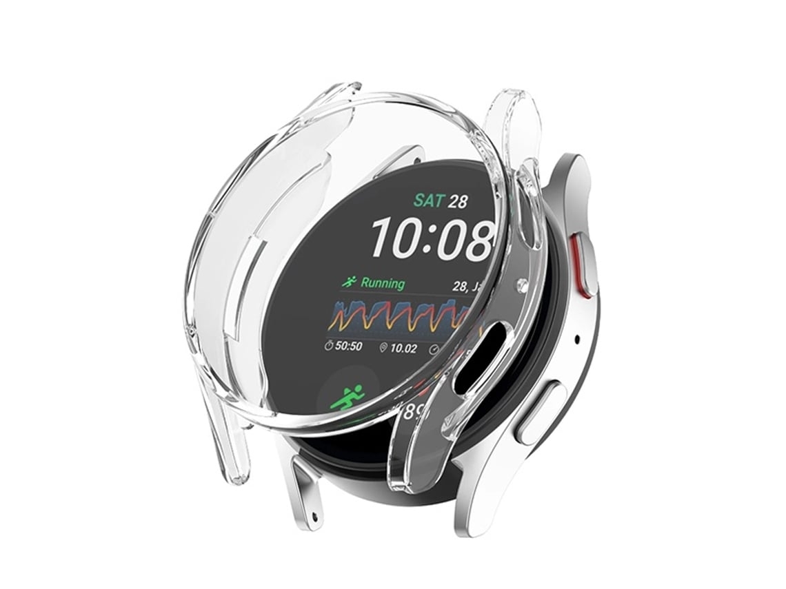 Capa Protectora Transparente Completa Para Samsung Galaxy Watch7 44mm