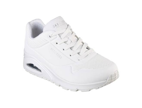 Zapatillas para Mujer SKECHERS (39,5 - Blanco)