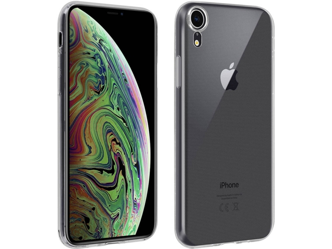 Funda iPhone XR AVIZAR PACK-360-BK-XR Transparente