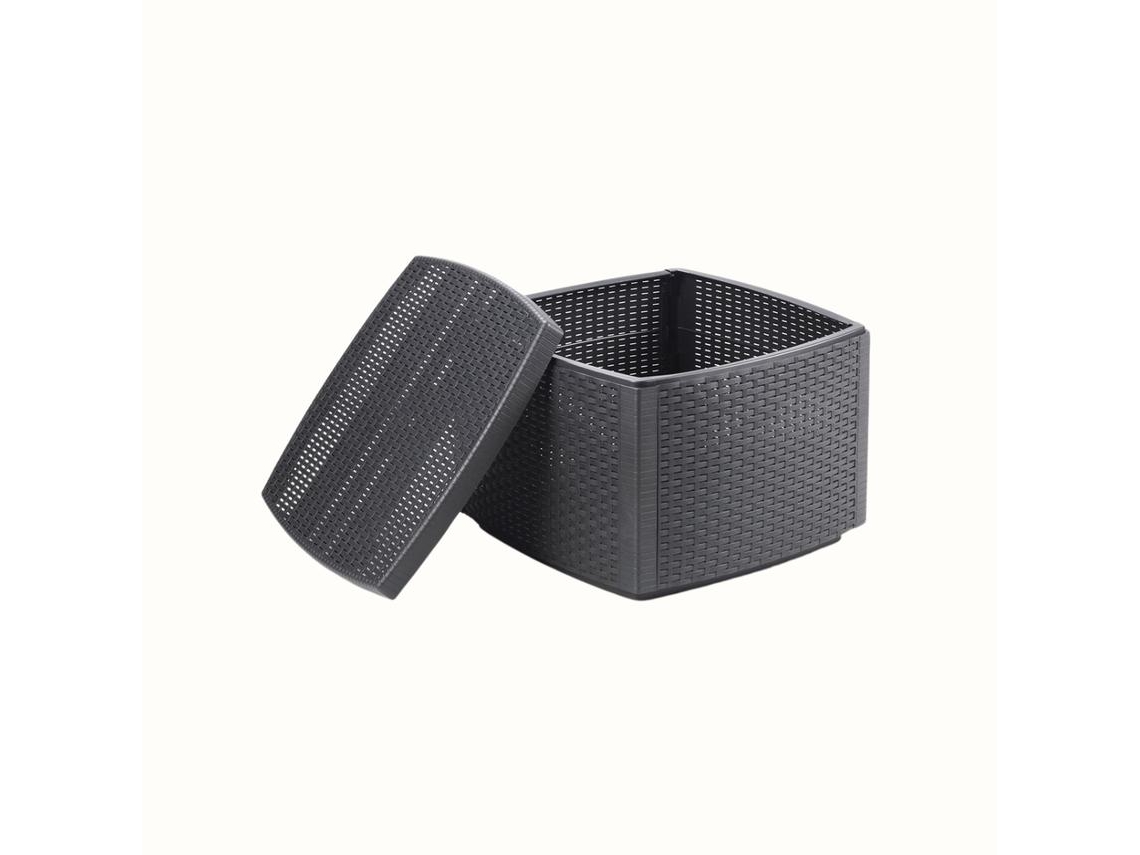 Mesa IPAE-PROGARDEN Naxos Antracite (53x53x40 cm)