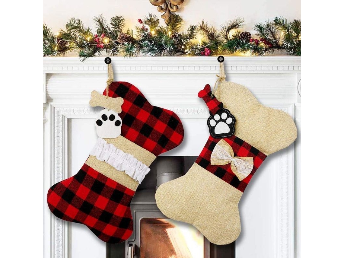 Conjunto De Collares Navideños Para Perros (2 Piezas), Decoración Navideña Colgante Para Cachorros.