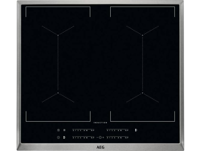 Placa de Inducción AEG IKE64450XB (Eléctrica - 57.6 cm - Negro)